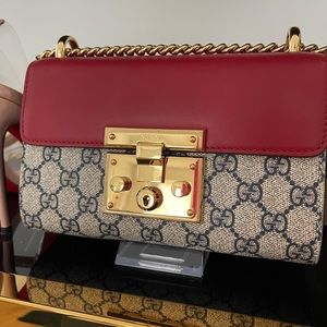 Gucci Padlock Small GG shoulder bag